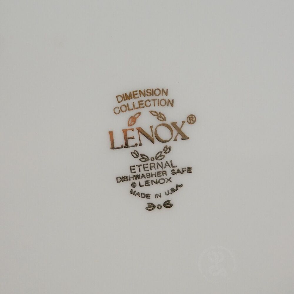 Eternal by Lenox USA Fruit Dessert Sauce Bowl GOLD TRIM - Picture 4 of 11